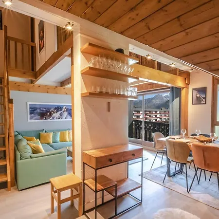 Superb Apt Chalet Style At The Foot Of The Slopes