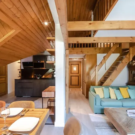Superb Apt Chalet Style At The Foot Of The Slopes